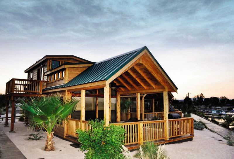 Pirate Cove Resort & Marina Needles Exteriér fotografie