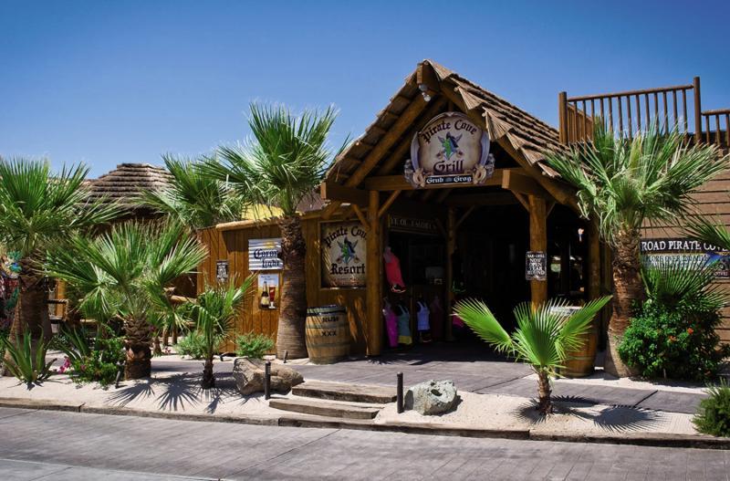 Pirate Cove Resort & Marina Needles Exteriér fotografie