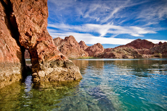 Pirate Cove Resort & Marina Needles Exteriér fotografie